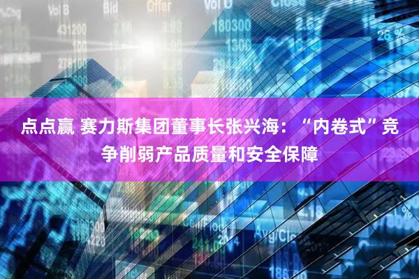 点点赢 赛力斯集团董事长张兴海：“内卷式”竞争削弱产品质量和安全保障